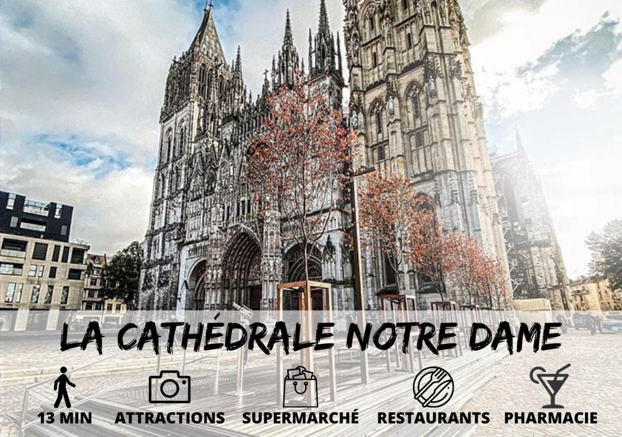 Cosy'Appart - Le Gervais Rouen Exteriör bild