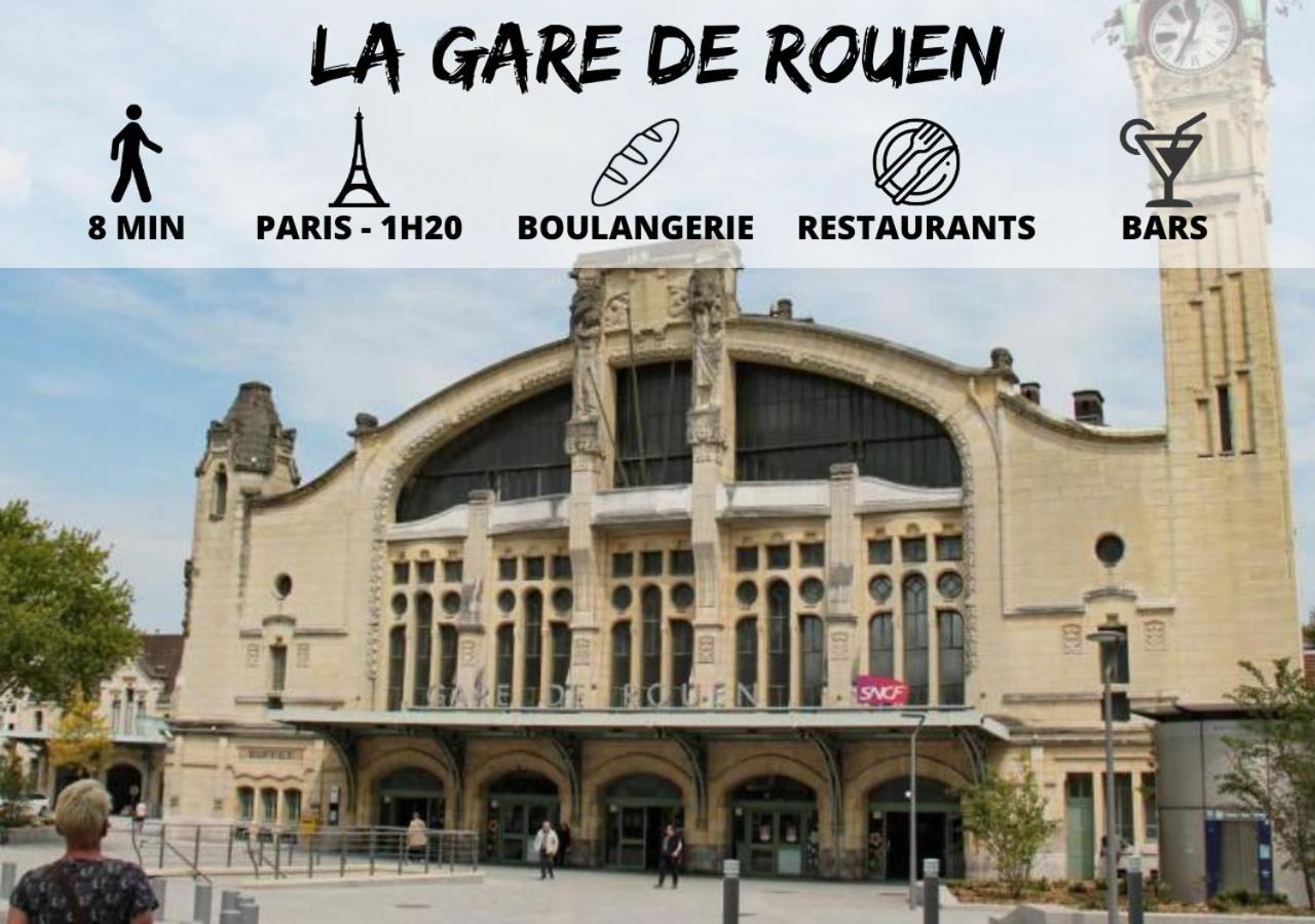 Cosy'Appart - Le Gervais Rouen Exteriör bild